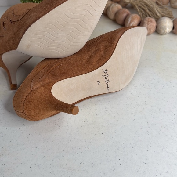 Matisse Marcell Heeled Mules in Cedar, Size 8 M - Picture 5 of 9
